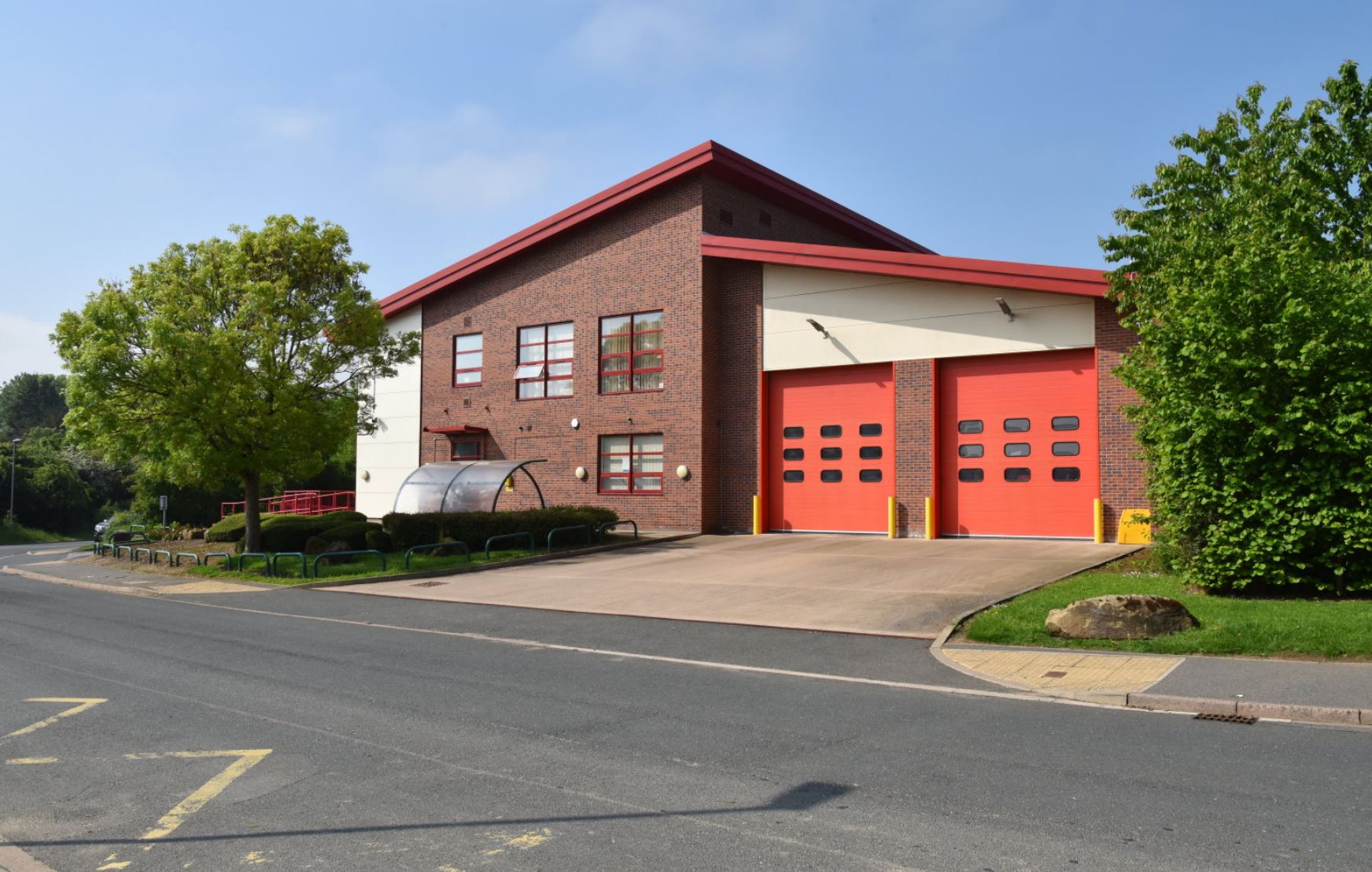 Pontefract fire station. 