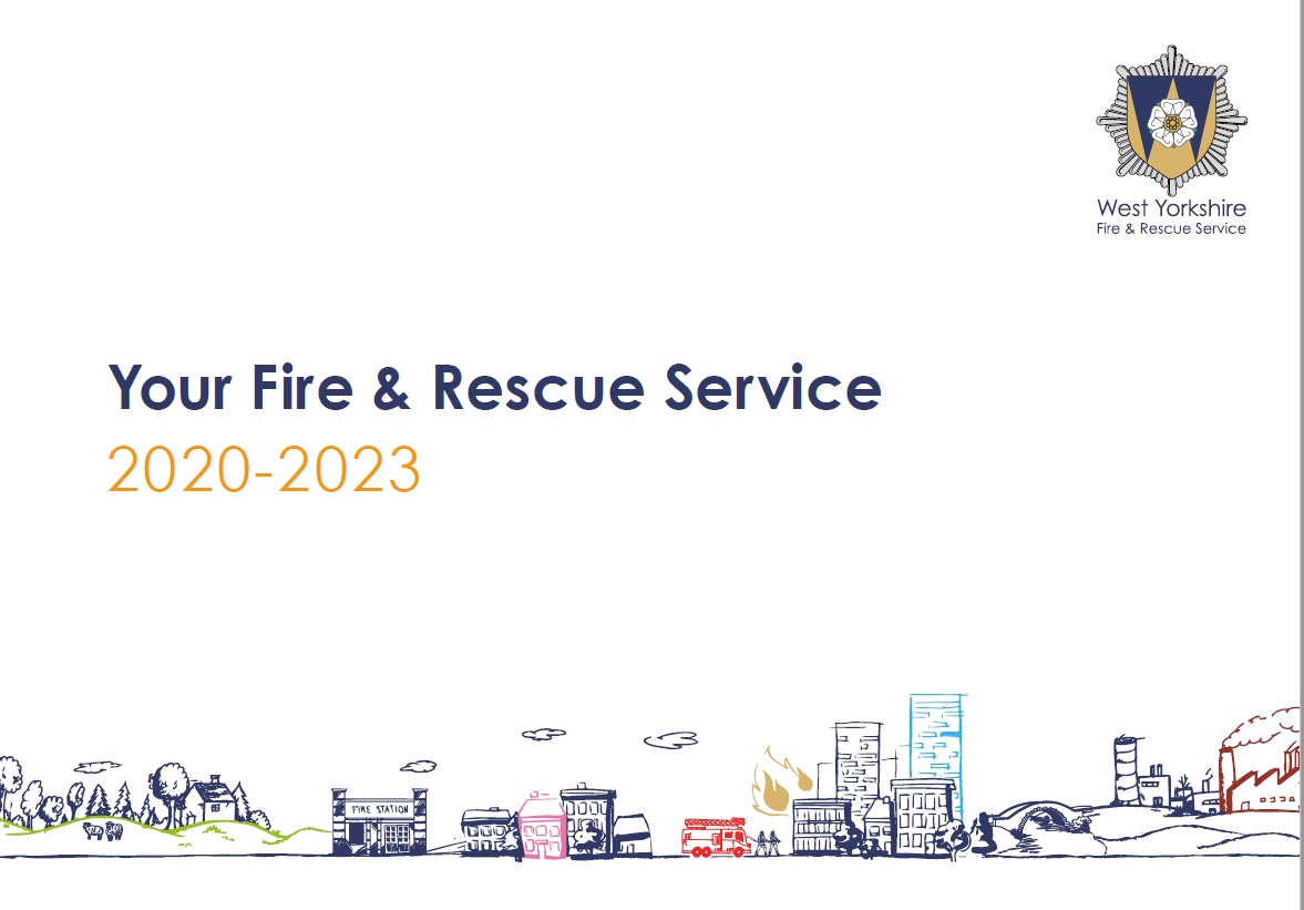 Front cover of the Integrated Risk management Plan, Your Fire and Rescue Service.