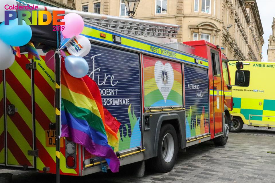 Pride fire engine
