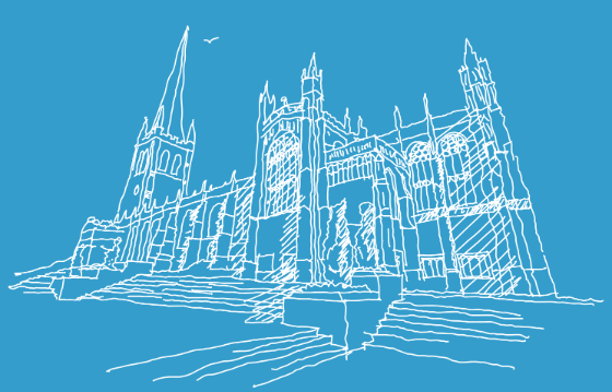 Wakefield Cathedral Illustration