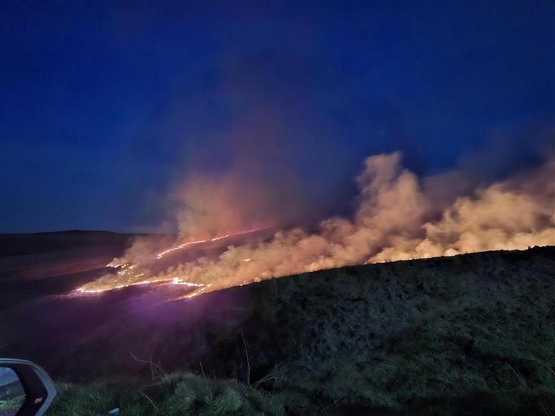 Moorland Fire 07/04/2026