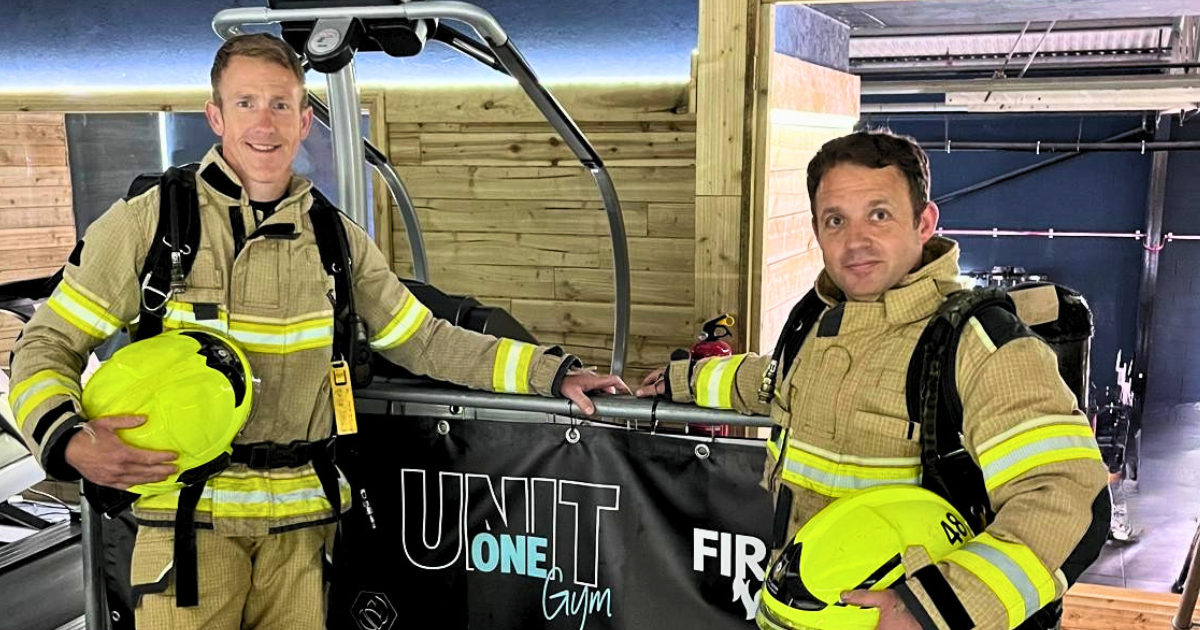 FF Sutcliffe and CC Birch in training
