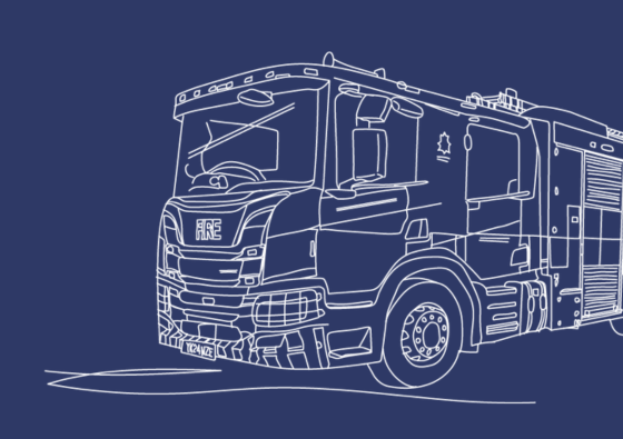 Fire Appliance Illustration