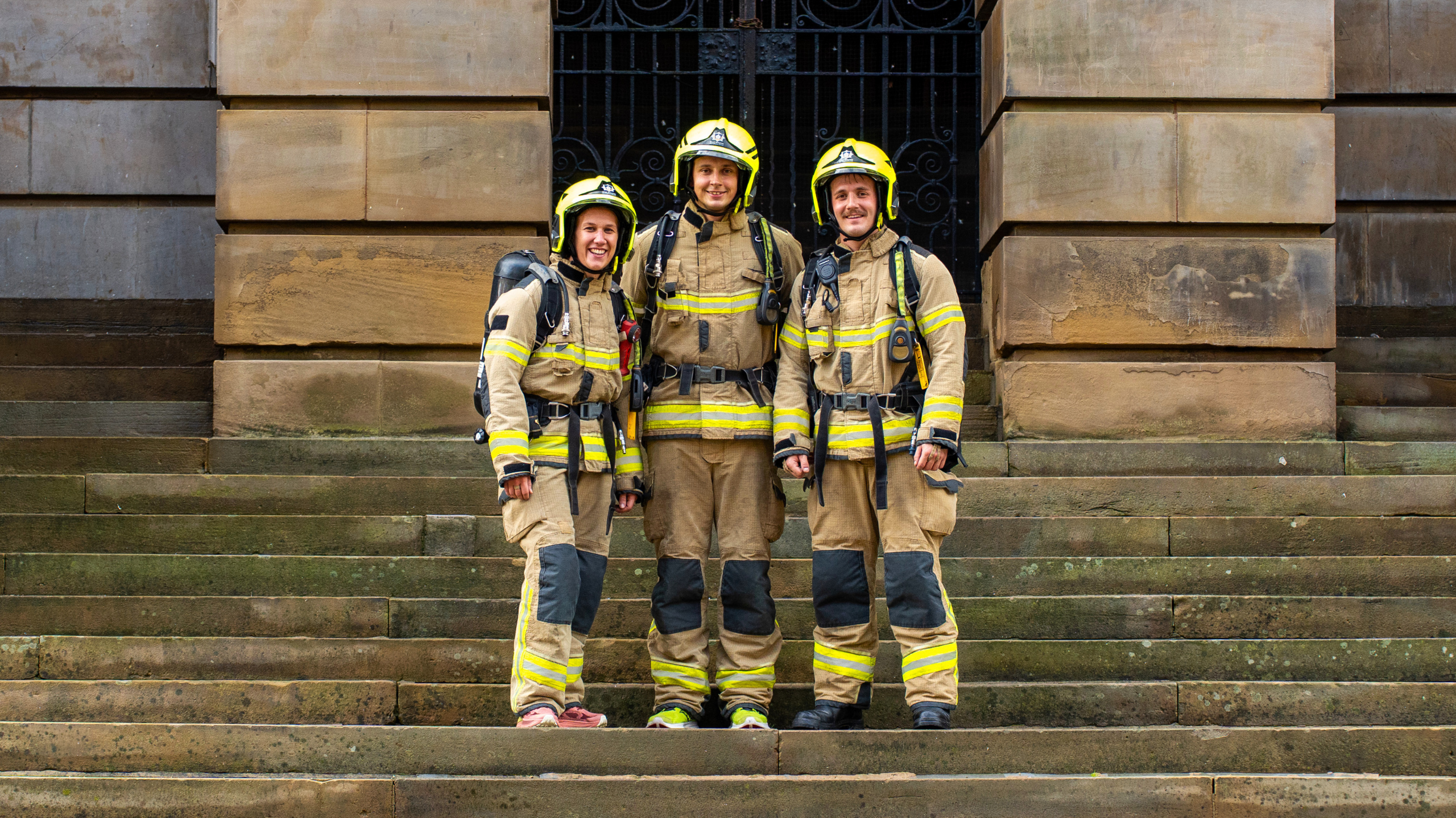 FF Grey, CM Neal and FF Moody in Morley
