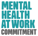 Mind Mental Health at Work commitment logo