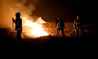 Fires at Marsden Moor
