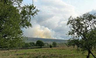 Marsden Moor fire May 23rd, 2023