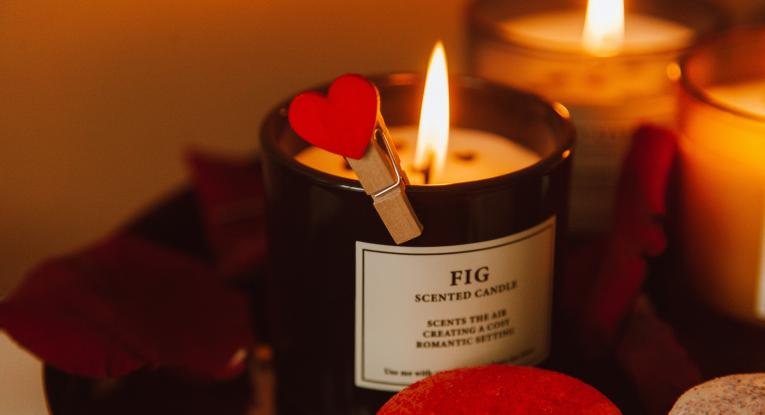 Ensure candles are kept away from flammable objects and are never left unattended