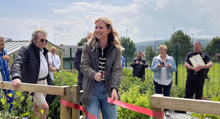 TV’s Katie Rushworth opens Silsden garden 