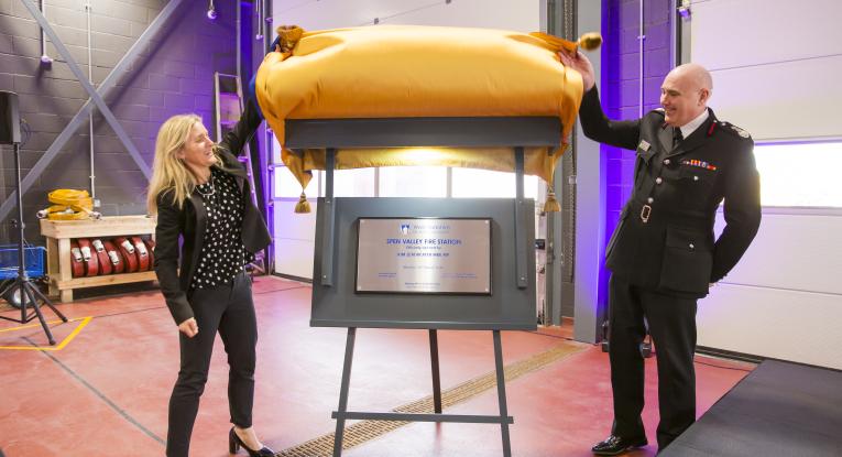 spen valley plaque unveiling