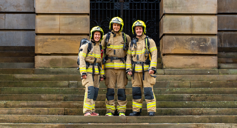 FF Grey, CM Neal and FF Moody in Morley