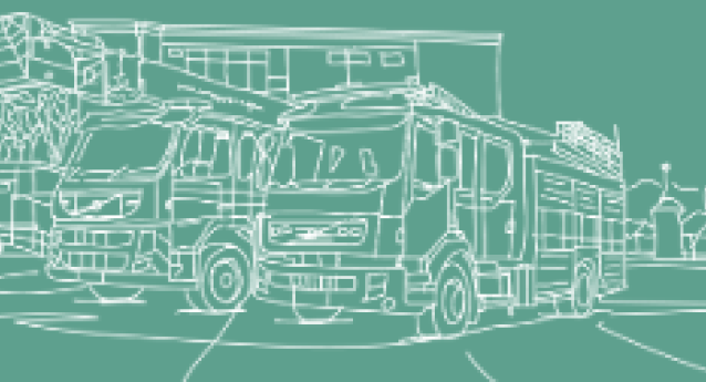 Fleet Line Drawing Icon